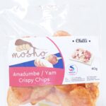 Amadumbe Yams Crispy Chips Chilli