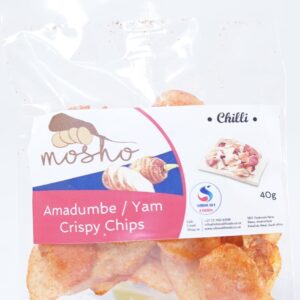Amadumbe Yam Crispy Chips 40g Chilli