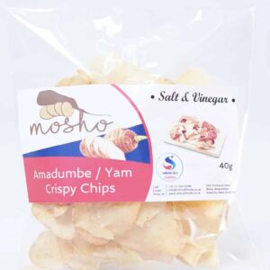 Amadumbe Yam Crispy Chips Salt And Vinegar 40g
