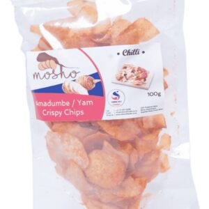 Amadumbe Yam Crispy Chips Chili 100g