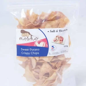 Sweet Potatoes Crispy Chips Salt And Vinegar 100g